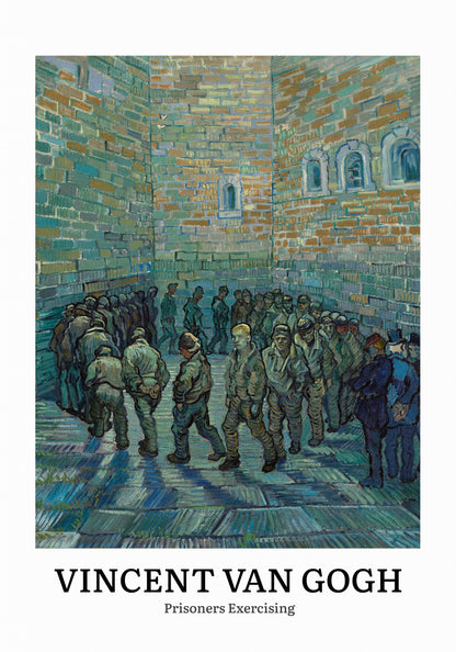 "Design Prisoners Exercising" by Vincent van Gogh