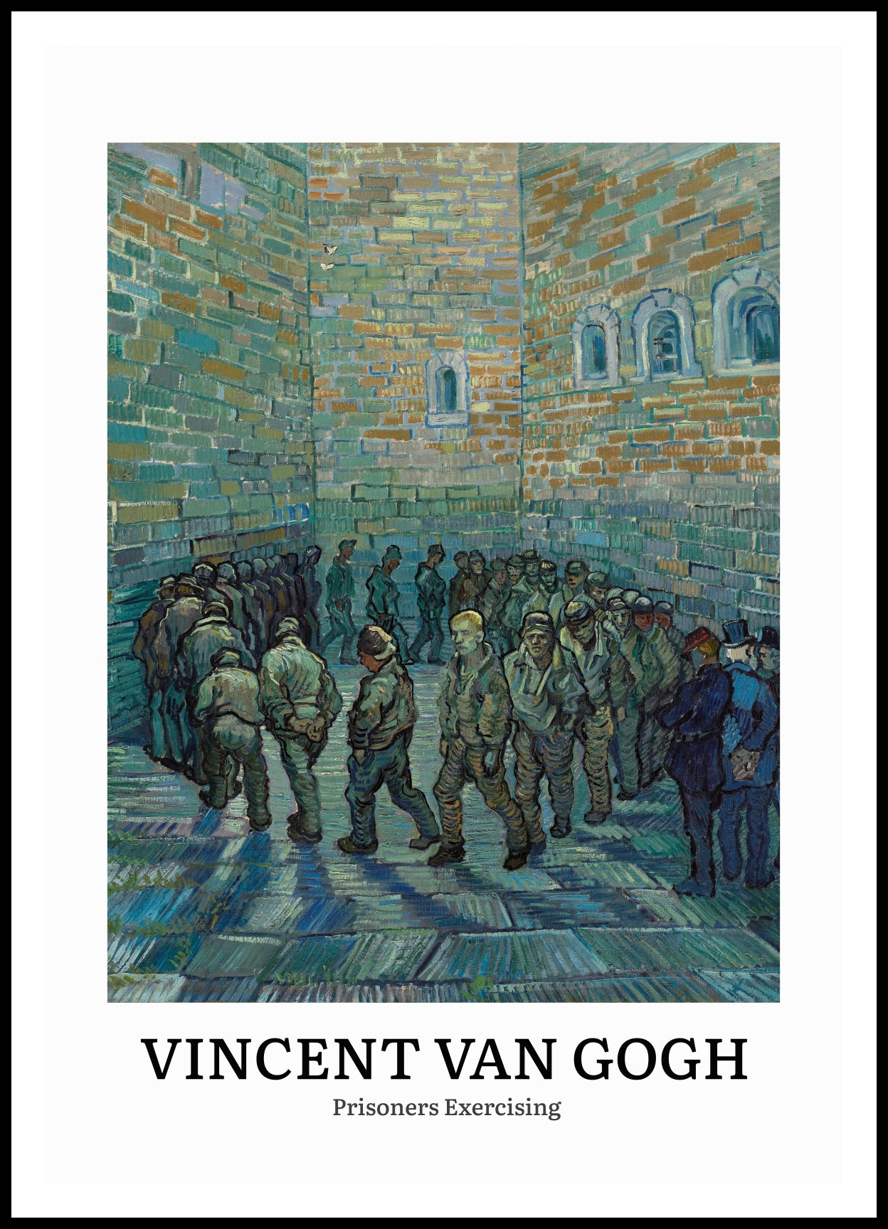 "Design Prisoners Exercising" by Vincent van Gogh