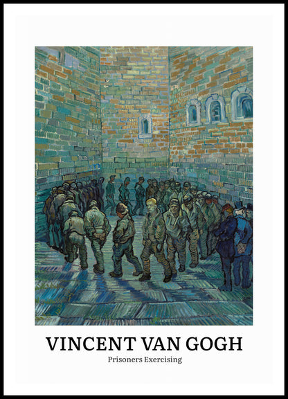 "Design Prisoners Exercising" by Vincent van Gogh