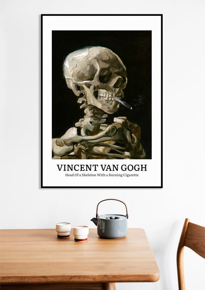 Obraz  Design Skeleton, Van Gogh Vintage do Salonu