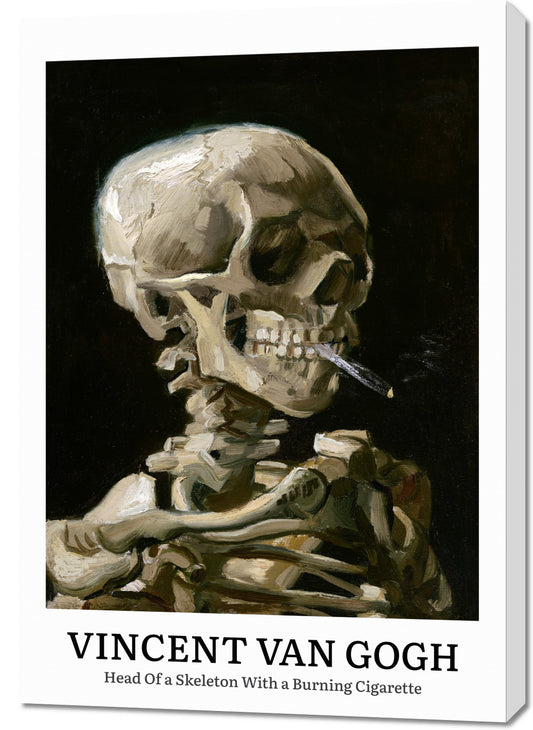 Obraz  Design Skeleton, Van Gogh Vintage do Salonu