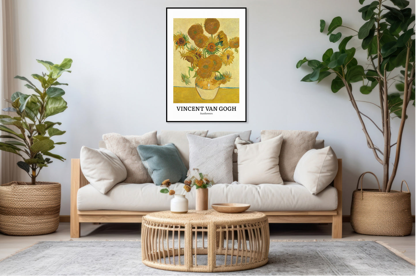 Obraz  Design Sunflowers, Van Gogh Vintage do Salonu