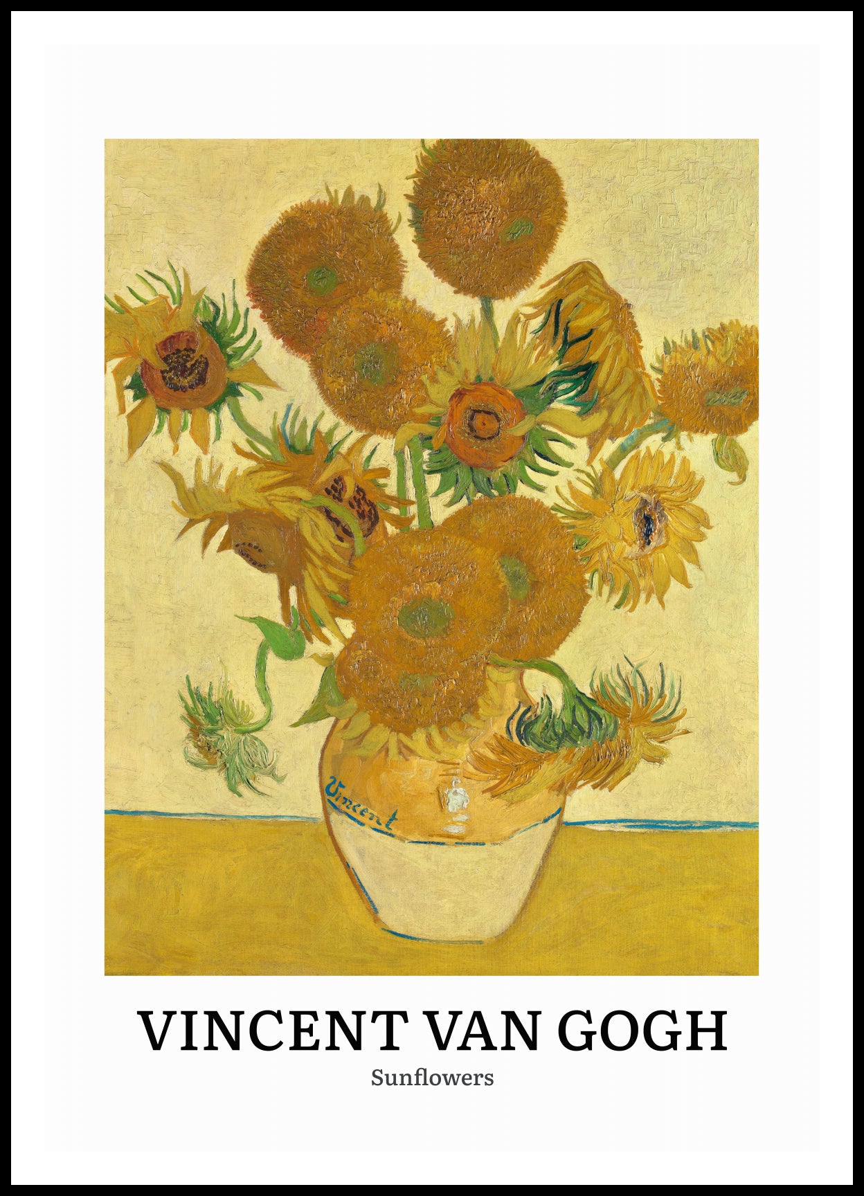 "Design Sunflowers" by Vincent van Gogh