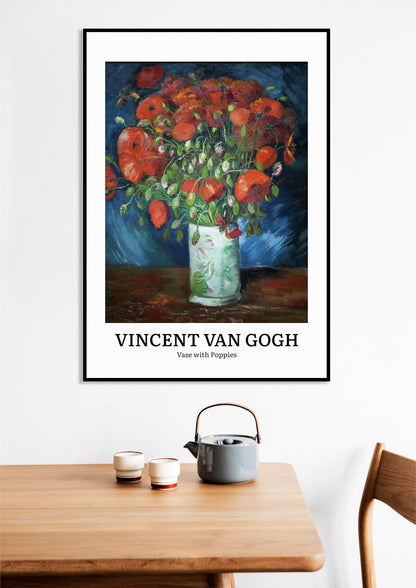 Obraz  Design Vase with Poppies, Van Gogh Vintage do Salonu