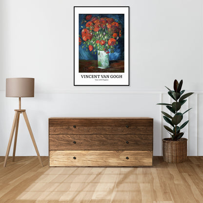 Plakat  Design Vase with Poppies, Van Gogh Vintage do Salonu