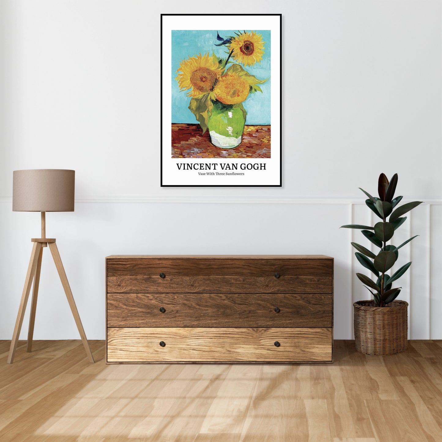 Plakat  Design Vase, Van Gogh Vintage do Salonu