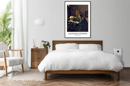 Plakat  design The Astronomer, Vermeer Vintage do Salonu