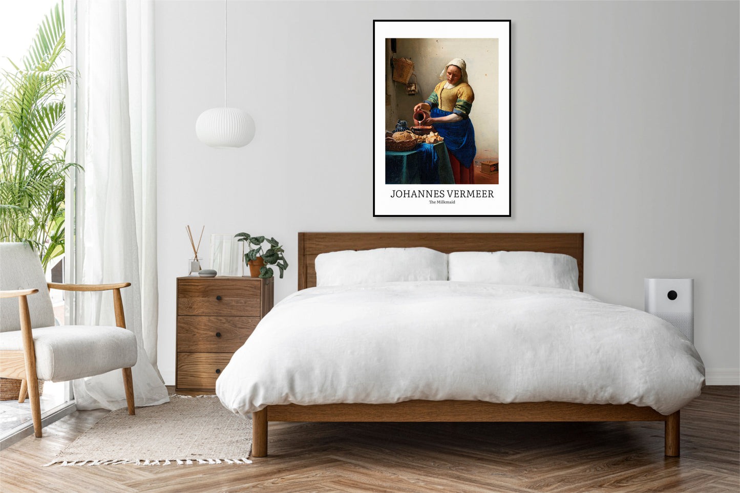 Obraz  Design The Milkmaid, Vermeer Vintage do Salonu