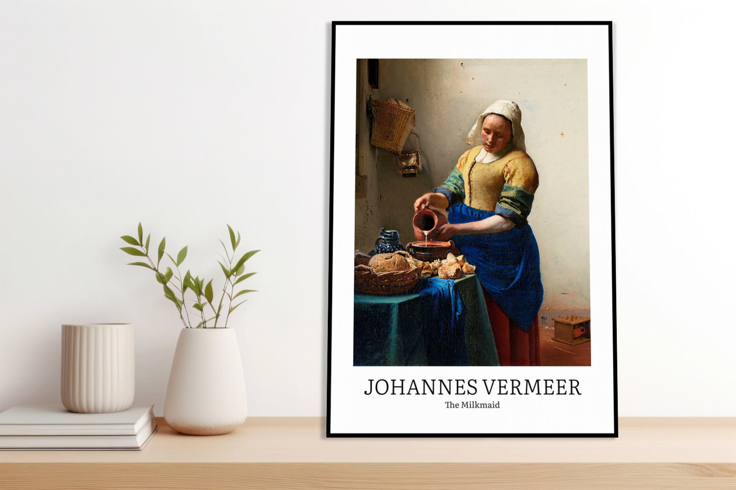 Obraz  Design The Milkmaid, Vermeer Vintage do Salonu