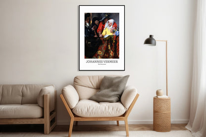 Plakat  Design The Procuress, Vermeer Vintage do Salonu