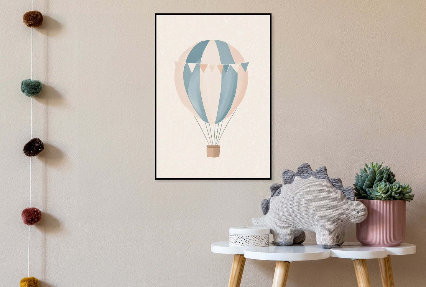 Plakat  Wzory dla Dzieci, Dziewczynki i Chłopca - Balon