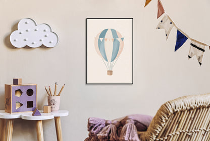 Plakat  Wzory dla Dzieci, Dziewczynki i Chłopca - Balon