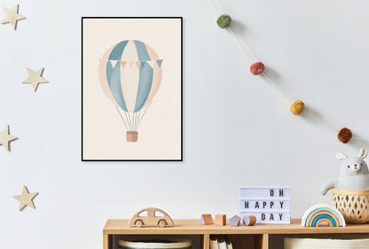 Plakat  Wzory dla Dzieci, Dziewczynki i Chłopca - Balon