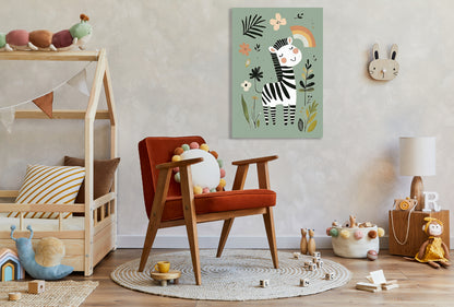 Obraz  Wzory dla Dzieci, Dziewczynki i Chłopca - Zebra