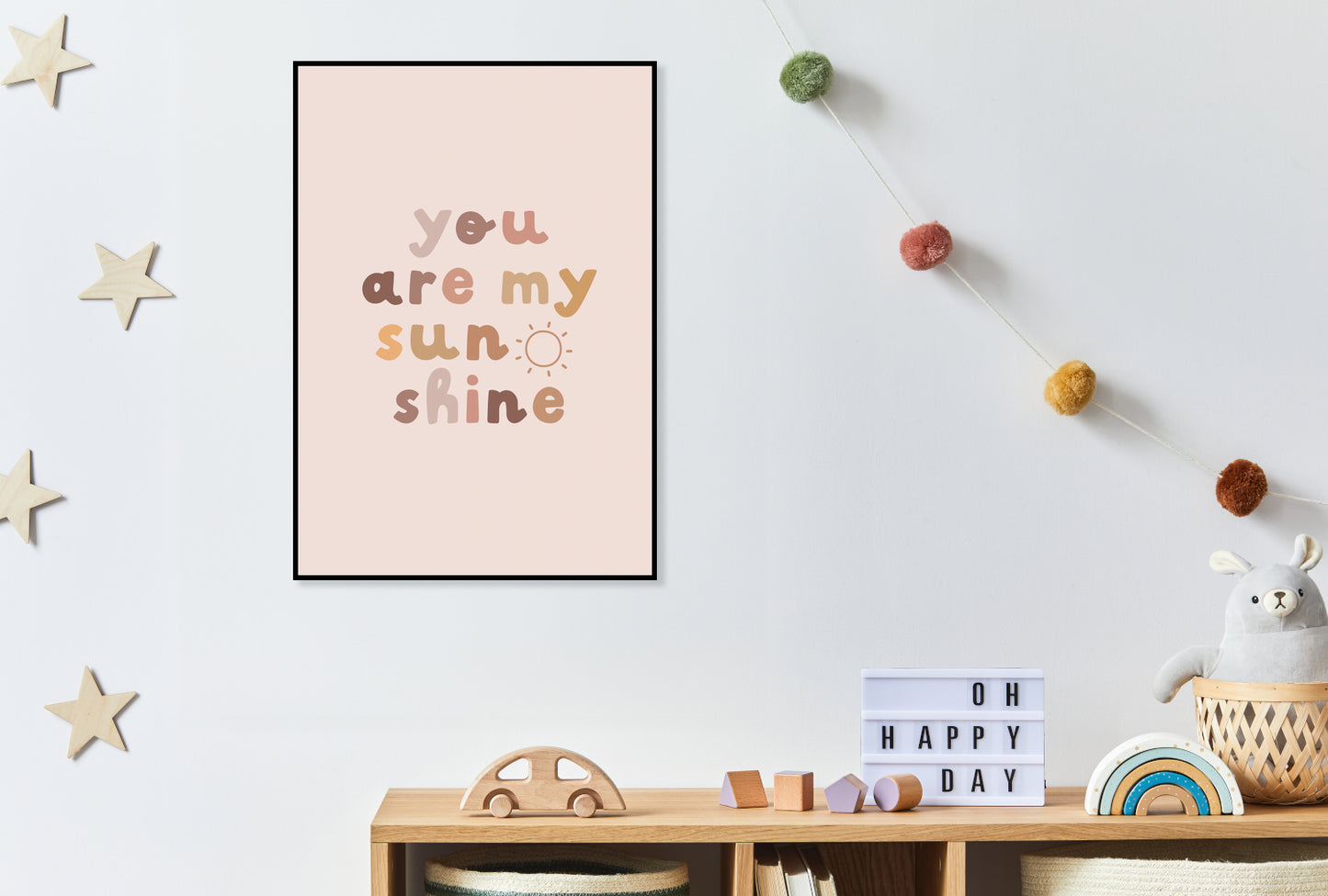 Plakat  Wzory dla Dzieci, Dziewczynki Do Pokoju - Sunshine