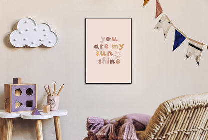 Plakat  Wzory dla Dzieci, Dziewczynki Do Pokoju - Sunshine