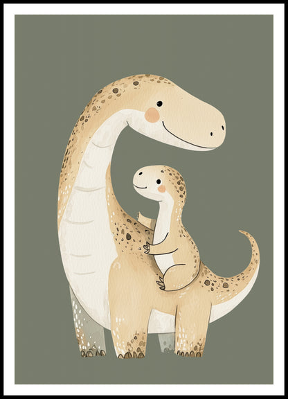 Plakat  Wzory dla Dzieci, Chłopca Do Pokoju - Dinozaury