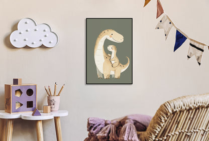 Plakat  Wzory dla Dzieci, Chłopca Do Pokoju - Dinozaury