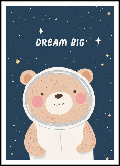 Plakat  Wzory dla Dzieci, Dziewczynki i Chłopca - Astromiś
