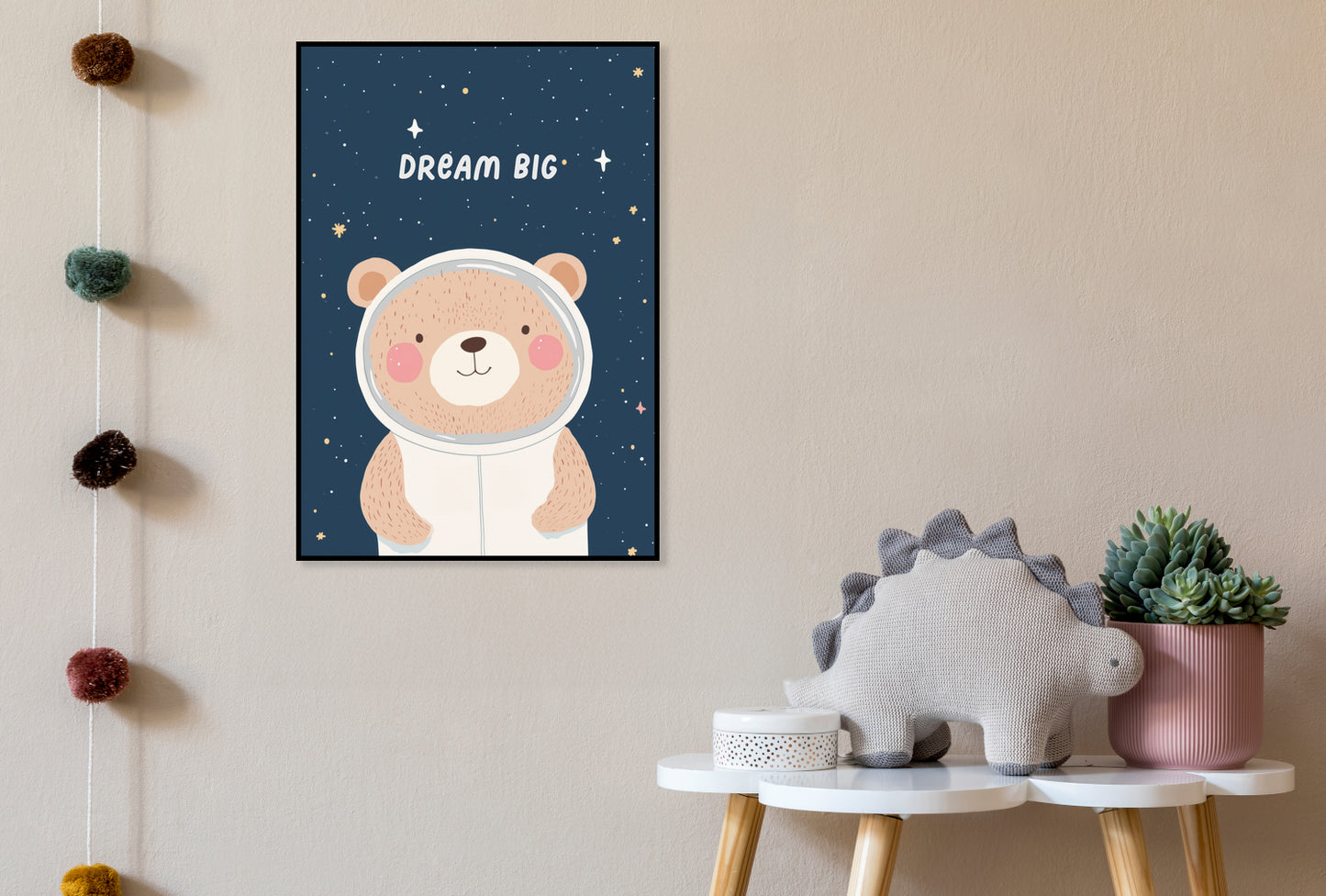Plakat  Wzory dla Dzieci, Dziewczynki i Chłopca - Astromiś