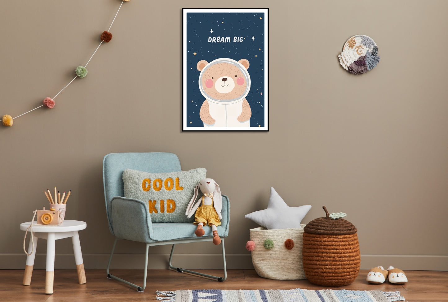Plakat  Wzory dla Dzieci, Dziewczynki i Chłopca - Astromiś