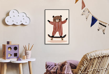 Plakat  Wzory dla Dzieci, Chłopca Do Pokoju - Misiol