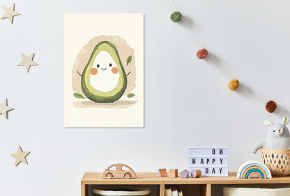 Obraz  Wzory dla Dzieci, Dziewczynki i Chłopca - Avocado
