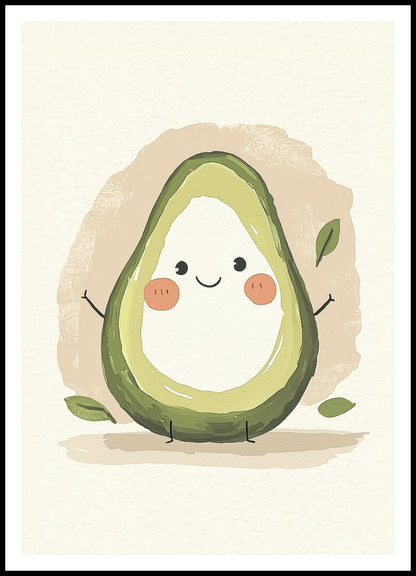 Plakat  Wzory dla Dzieci, Dziewczynki i Chłopca - Avocado