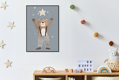 Plakat   Wzory dla Dzieci, Chłopca Do Pokoju - Szelek