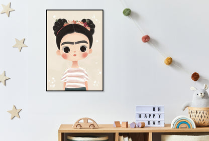 Plakat  Wzory dla Dzieci, Dziewczynki Do Pokoju - Flora