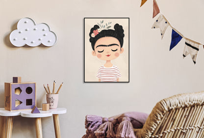 Plakat  Wzory dla Dzieci, Dziewczynki Do Pokoju - Flora 2