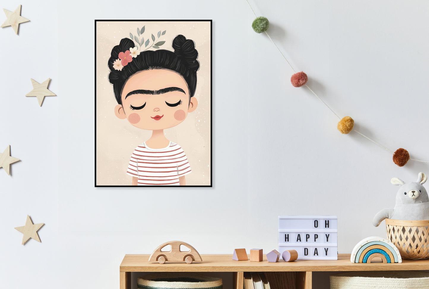 Plakat  Wzory dla Dzieci, Dziewczynki Do Pokoju - Flora 2