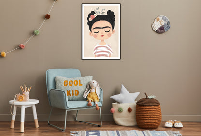 Plakat  Wzory dla Dzieci, Dziewczynki Do Pokoju - Flora 2