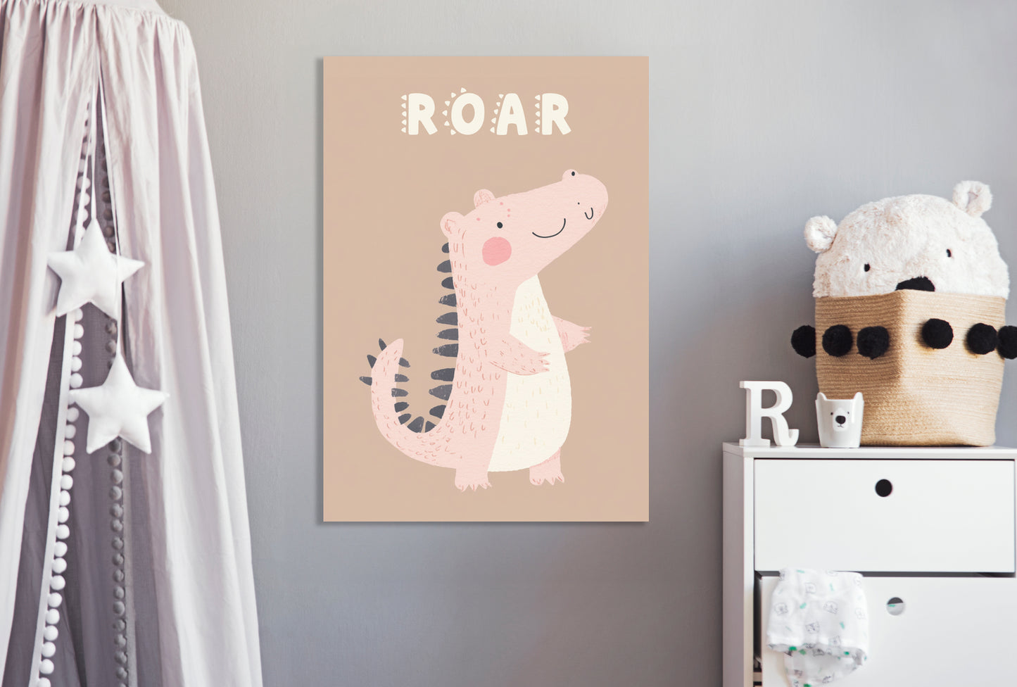 Obraz  Wzory dla Dzieci, Dziewczynki i Chłopca - Roar