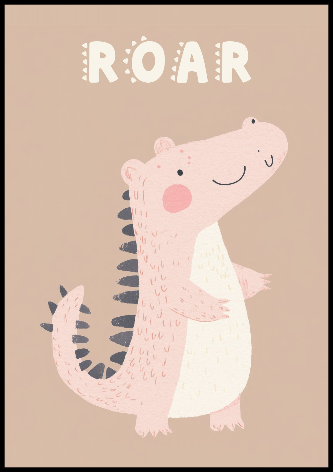 Plakat  Wzory dla Dzieci, Dziewczynki i Chłopca - Roar
