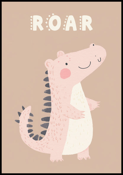 Plakat  Wzory dla Dzieci, Dziewczynki i Chłopca - Roar