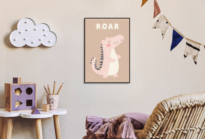 Plakat  Wzory dla Dzieci, Dziewczynki i Chłopca - Roar