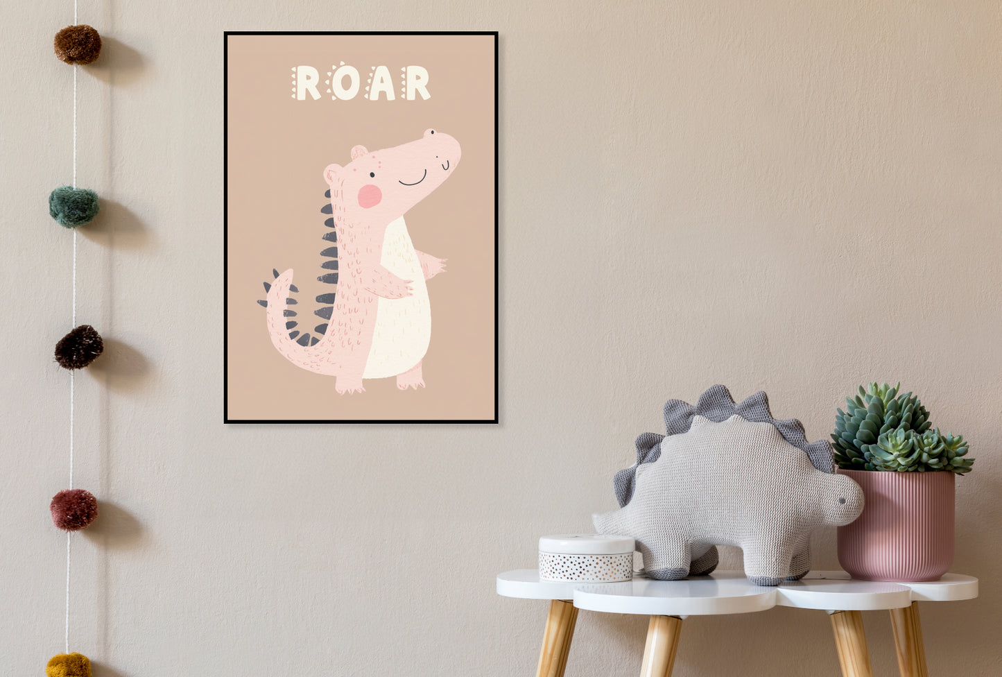Plakat  Wzory dla Dzieci, Dziewczynki i Chłopca - Roar