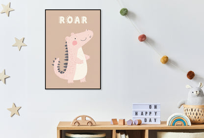 Plakat  Wzory dla Dzieci, Dziewczynki i Chłopca - Roar