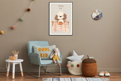 Plakat  Wzory dla Dzieci, Dziewczynki i Chłopca - Kocyk