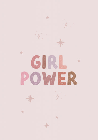 Plakat  Wzory dla Dzieci, Dziewczynki Do Pokoju - Girl