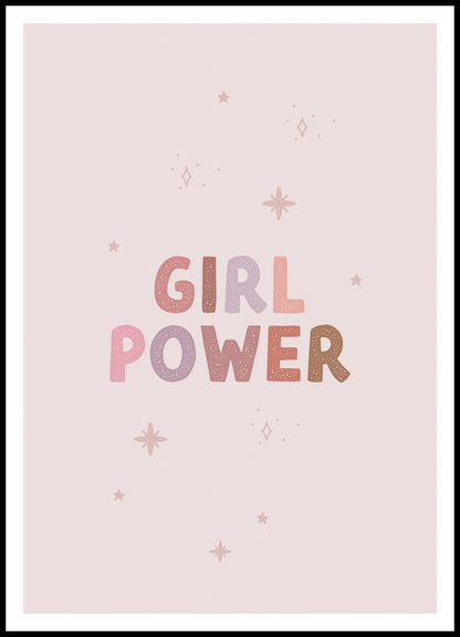 Plakat  Wzory dla Dzieci, Dziewczynki Do Pokoju - Girl
