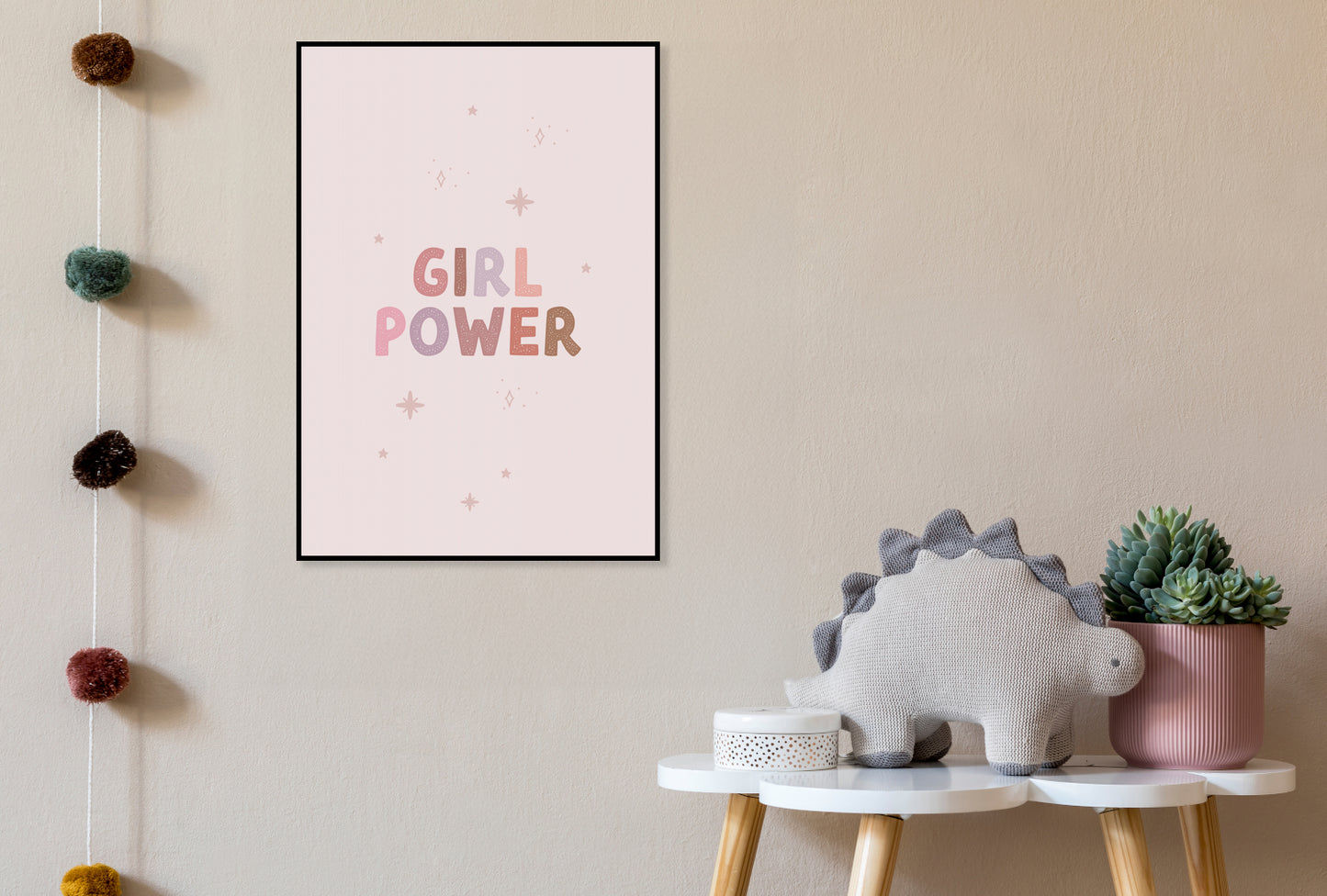 Plakat  Wzory dla Dzieci, Dziewczynki Do Pokoju - Girl