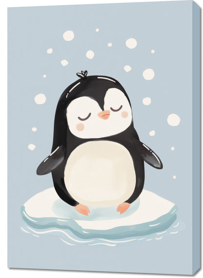 Obraz  Wzory dla Dzieci, Dziewczynki i Chłopca - Pingwin