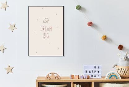 Plakat  Wzory dla Dzieci, Dziewczynki i Chłopca - DreamBig