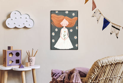 Plakat  Wzory dla Dzieci, Dziewczynki Do Pokoju - Lilia