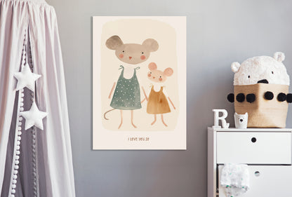 Obraz  Wzory dla Dzieci, Dziewczynki i Chłopca - Mama