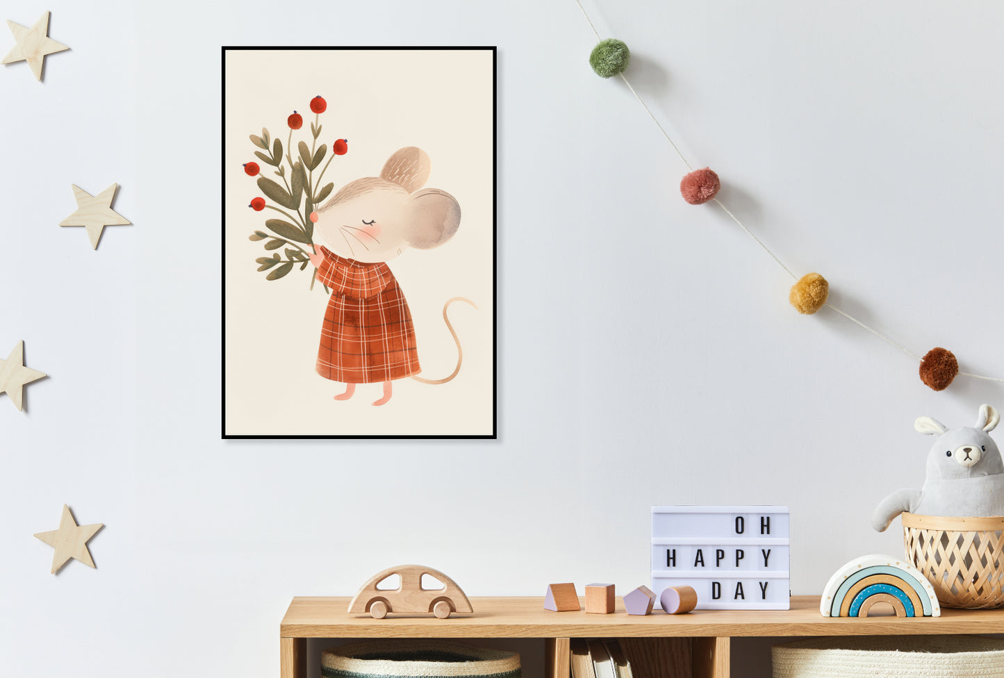 Plakat  Wzory dla Dzieci, Dziewczynki i Chłopca - Elegantka