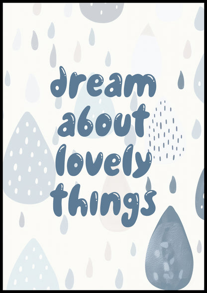 Plakat  Wzory dla Dzieci, Dziewczynki i Chłopca - Dream