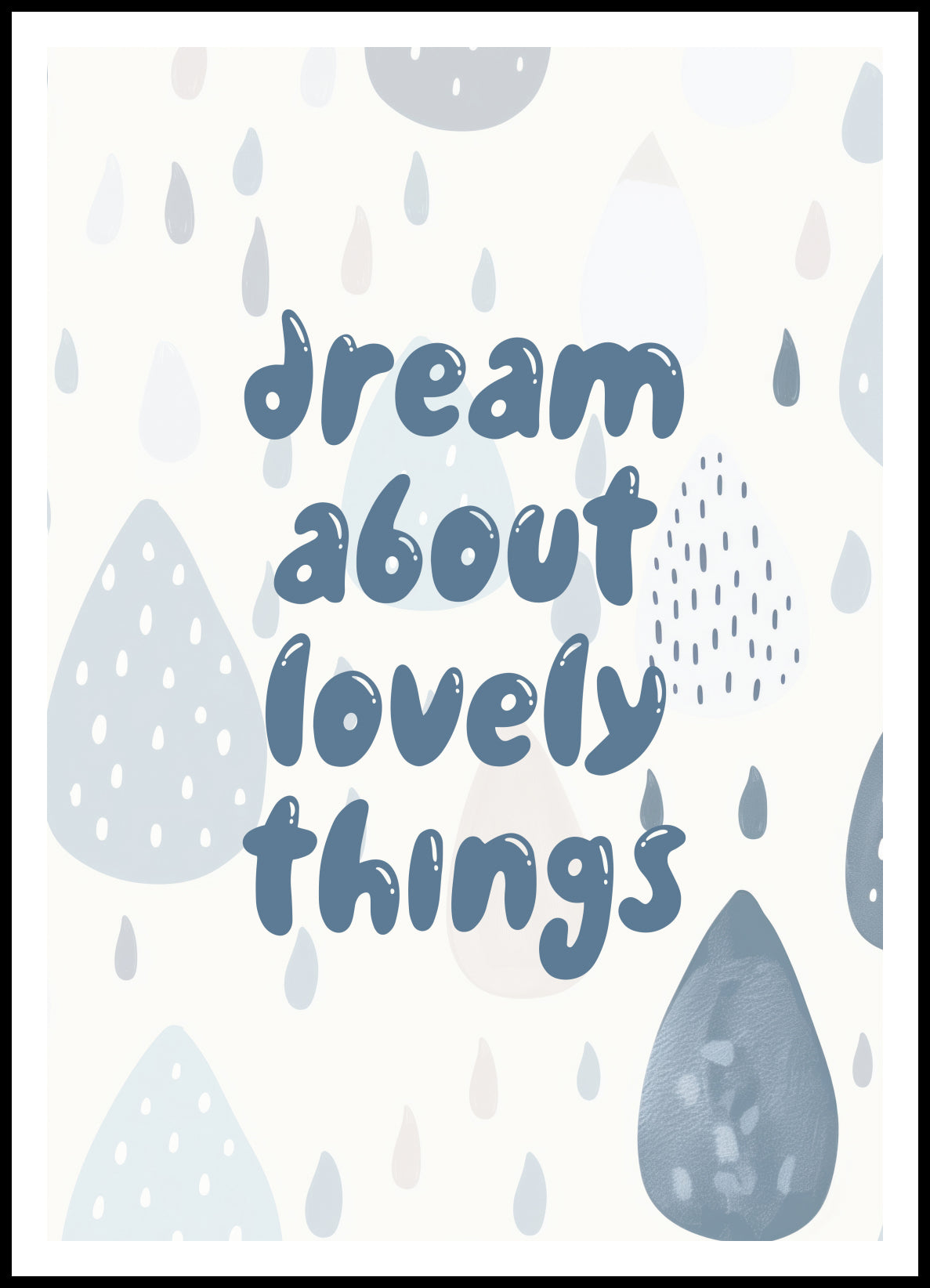 Plakat  Wzory dla Dzieci, Dziewczynki i Chłopca - Dream